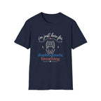 Here for Diaphragmatic Breathing T-Shirt